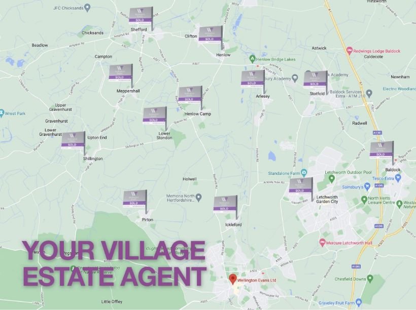 The village property market in North Hertfordshire